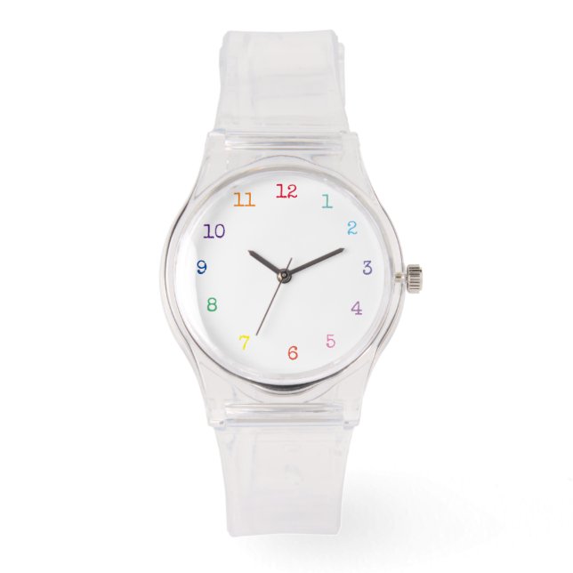 Reloj De Pulsera blanco 0001 (Anverso)