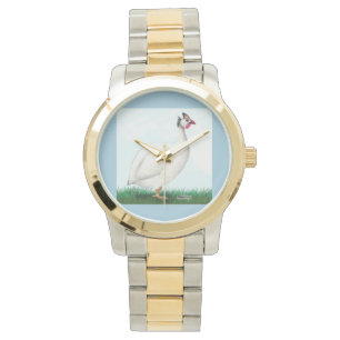 Reloj De Pulsera Blanco de Guinea