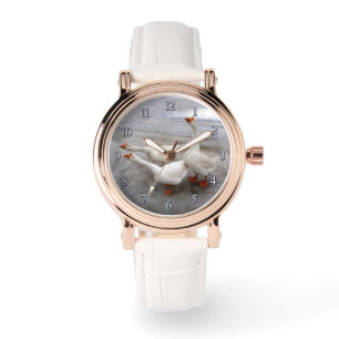 Reloj De Pulsera Blanco geo