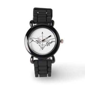 Reloj De Pulsera BlancoYNegro