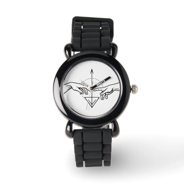 Reloj De Pulsera BlancoYNegro (Anverso)