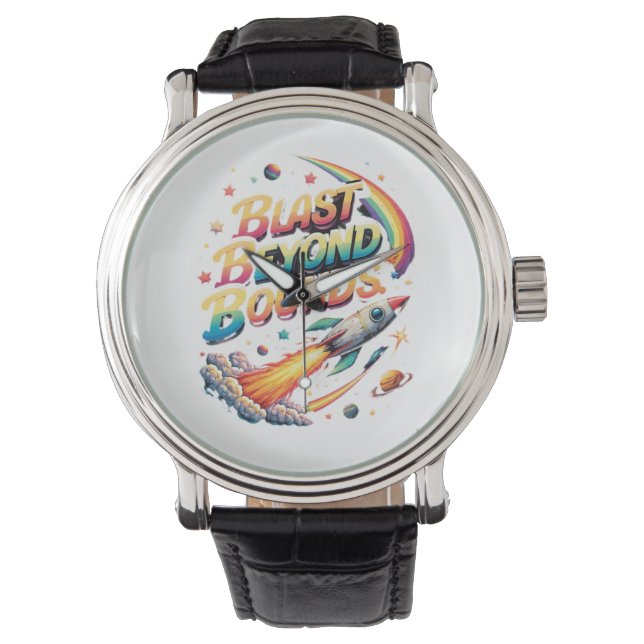 Reloj De Pulsera BLAST BEYOND Bounds Clock  (Anverso)