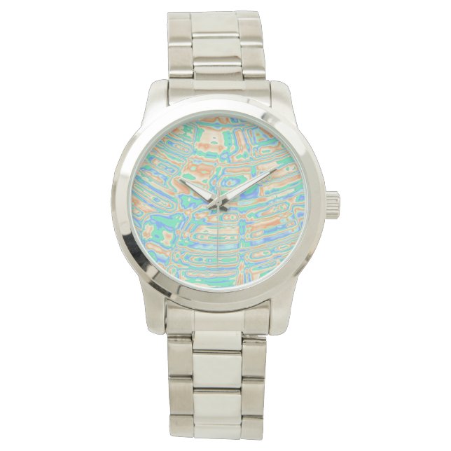 Reloj De Pulsera Blobs Coloridos   (Anverso)