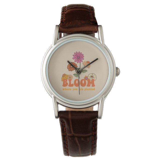 Reloj De Pulsera Bloom donde te plantan (Anverso)
