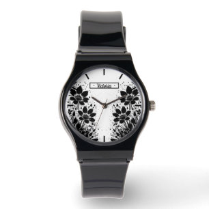 Reloj De Pulsera Bloom salpicado de tinta