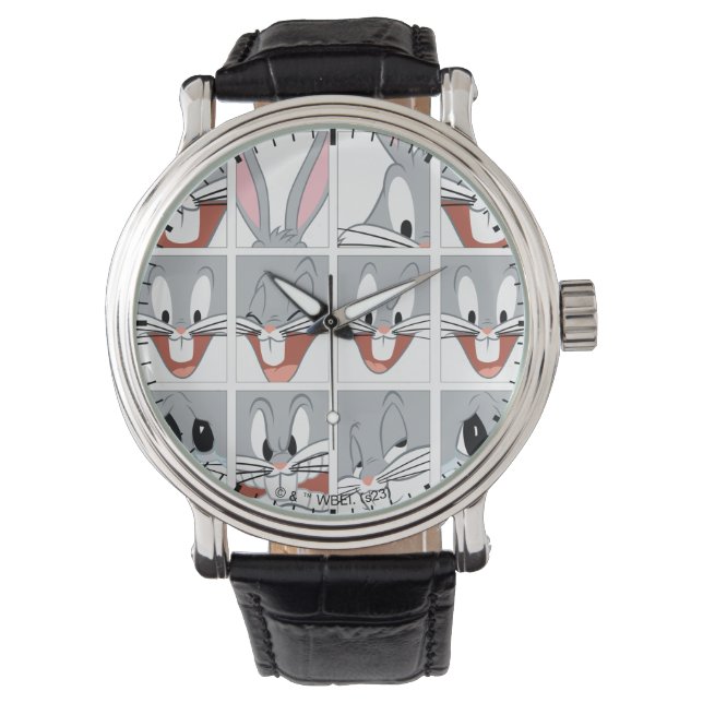Reloj De Pulsera Bloques de expresiones BUGS BUNNY™ (Anverso)