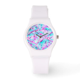 Reloj De Pulsera Blossom rubio Un diseño de luz colorida