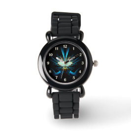 Reloj De Pulsera Blue Alien Kids Watch