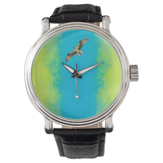Reloj De Pulsera Blue and yellow