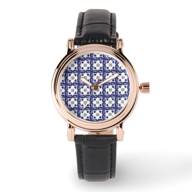 Reloj De Pulsera Blue Clover (Anverso)