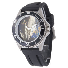 Reloj De Pulsera Blue Coral Reef Watch