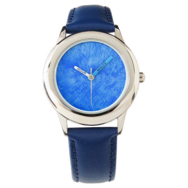 Reloj De Pulsera Blue Fur Frenzy Watch (Anverso)