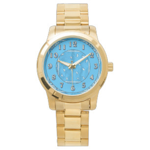 Reloj De Pulsera Blue Hanky Watch