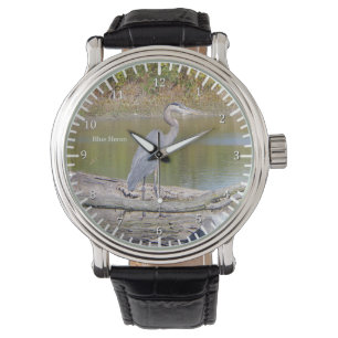 Reloj De Pulsera Blue Heron watch