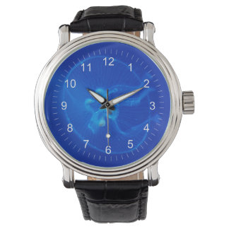 Reloj De Pulsera Blue Jellyfish Watch