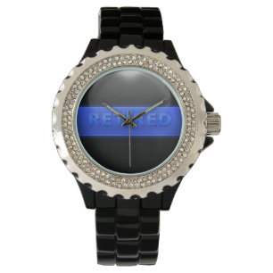 Reloj De Pulsera Blue Line fino - jubilado