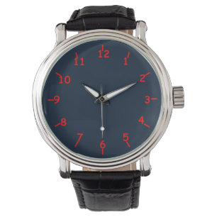 Reloj De Pulsera Blue Meet Red No eres un solitario
