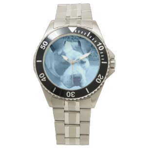 Reloj De Pulsera Blue Pit Bull Watch