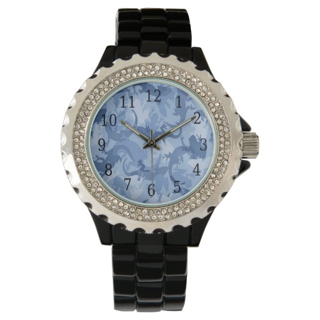 Reloj De Pulsera Blue Reptile Watch (Anverso)