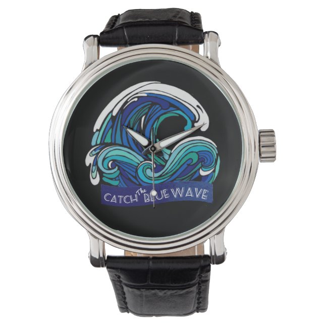 Reloj De Pulsera Blue Wave 2018 Watch (Anverso)