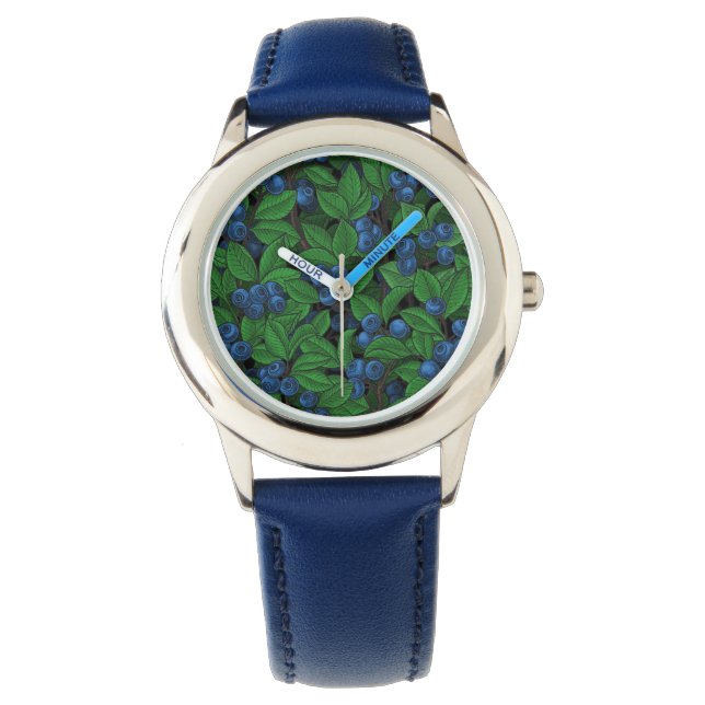 Reloj De Pulsera Blueberry (Anverso)