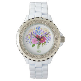 Reloj De Pulsera Blumenstrauss Rhinestone Necklace Watch