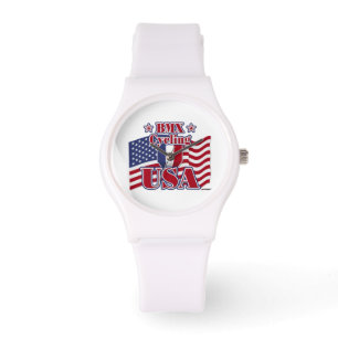 Reloj De Pulsera BMX USA en bicicleta