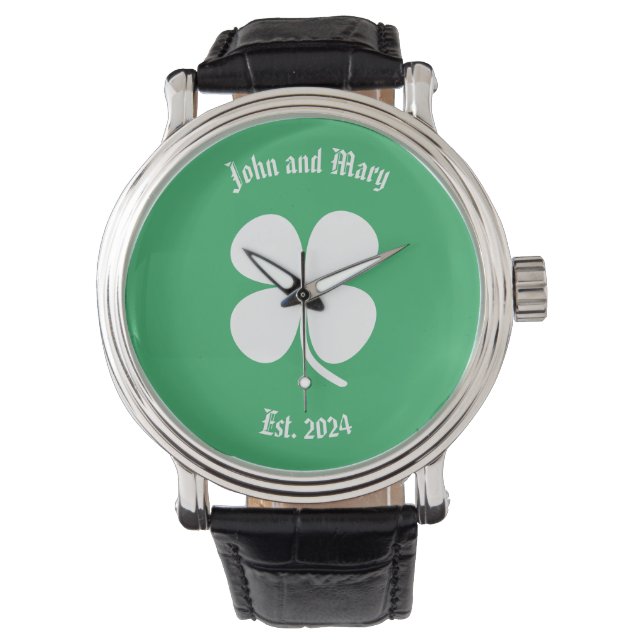 Reloj De Pulsera Boda irlandés Wrist Watch (Anverso)