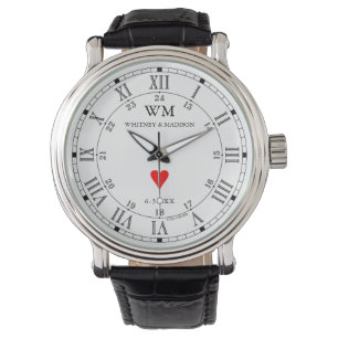 Reloj De Pulsera Boda, números romanos clásicos eWatch