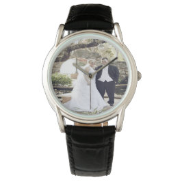 Reloj De Pulsera Boda personalizada de foto corona protectora Watch