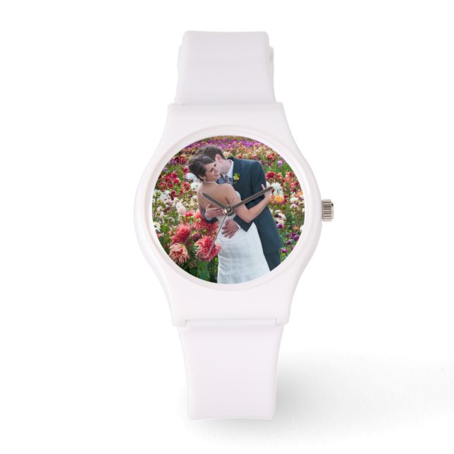 Reloj De Pulsera Boda Photo Watch (Anverso)