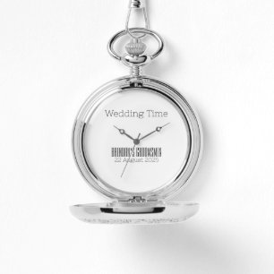 Reloj De Pulsera Boda Time Groomsman