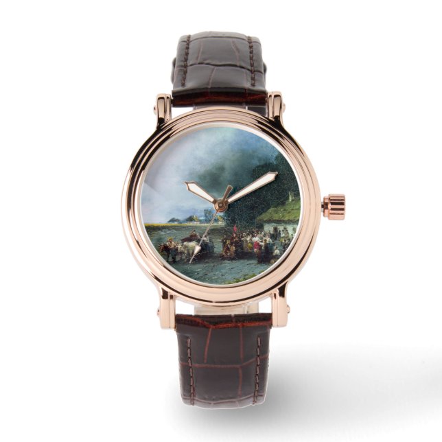 Reloj De Pulsera Boda ucraniano tradicional (Ucrania) (matrimonio) (Anverso)