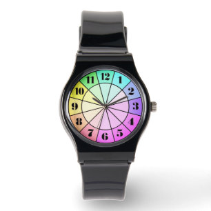 Reloj De Pulsera Bodas de pie Rainbow Pastel