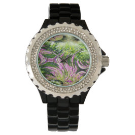Reloj De Pulsera Bog Landscape Fractal
