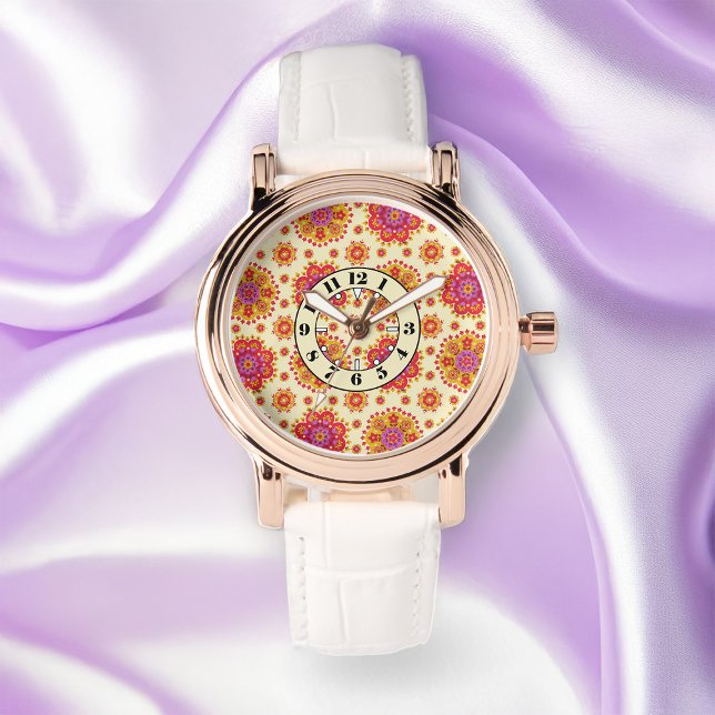 Reloj De Pulsera Boho Bloom - Festival Vibrante Mandala (Subido por el creador)