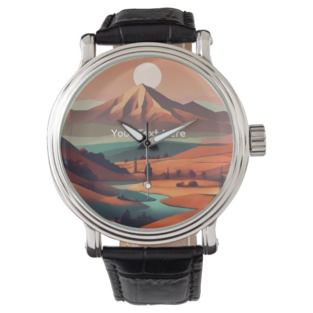 Reloj De Pulsera Boho landscape  (Anverso)