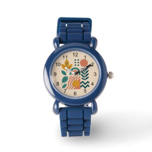 Reloj De Pulsera Boho moderno Resumen arte en la pared de la natura