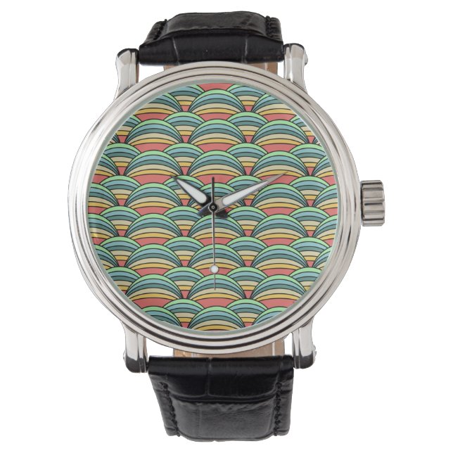 Reloj De Pulsera Boho Rainbows (Anverso)