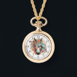 Reloj De Pulsera Boho Tribal Watercolor Caballo Moda estilo Mujeres<br><div class="desc">El Boho Tribal Watercolor Horse Moda elegante Womans Watches cuenta con una acuarela de color bohemio con un caballo floral. Creado por Evco Studio www.zazzle.com/store/evcostudio</div>