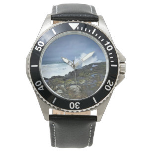 Reloj De Pulsera Boiler Bay State Wayside, Depoe Bay, Oregon