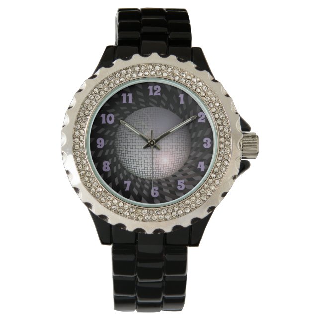 Reloj De Pulsera Bola de espejos Disco (Anverso)
