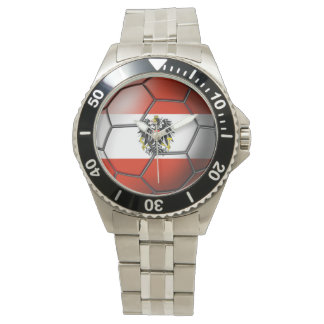 Reloj De Pulsera Bola de fútbol de Austria
