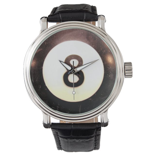 Reloj De Pulsera Bola Ocho - Bola 8 (Anverso)