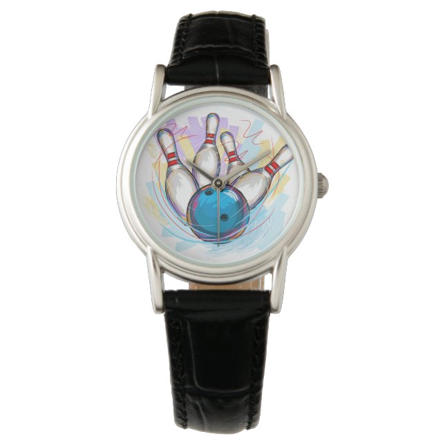 Reloj De Pulsera Bolas de bolas y pines (Anverso)