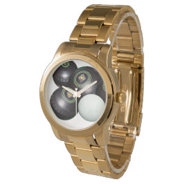 Reloj De Pulsera Bolas De Césped Negro Y Kitty,