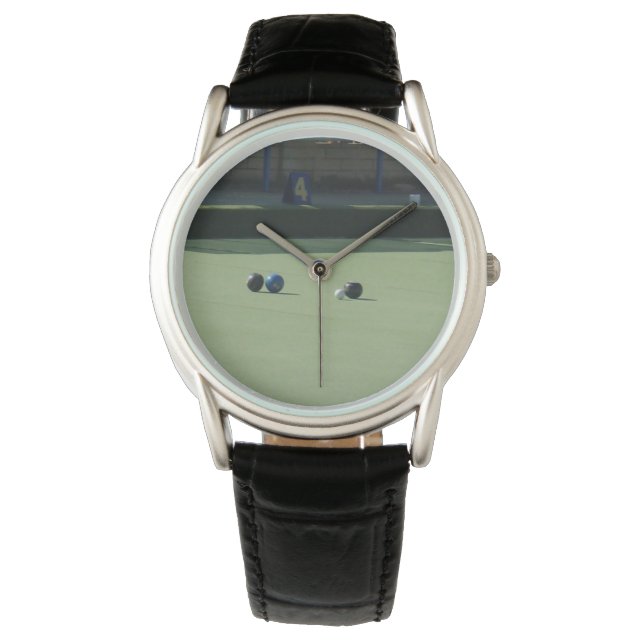 Reloj De Pulsera Bolas De Césped Y Jack On The Green, (Anverso)