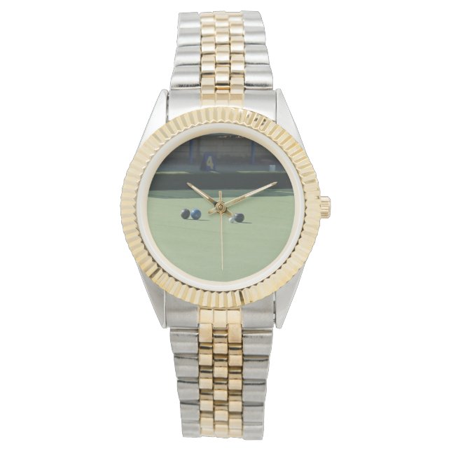 Reloj De Pulsera Bolas De Césped Y Jack On The Green, (Anverso)