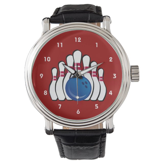 Reloj De Pulsera Boliche Design Watch (Anverso)
