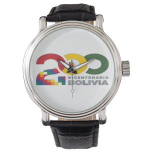 Reloj De Pulsera Bolivia bicentenario 200 años